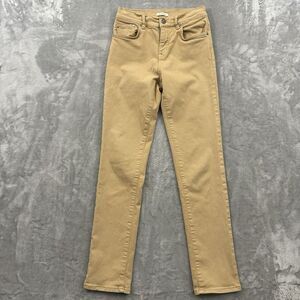 Barbour Jeans Women's 12R Beige Classic Straight 26x29 Stretch